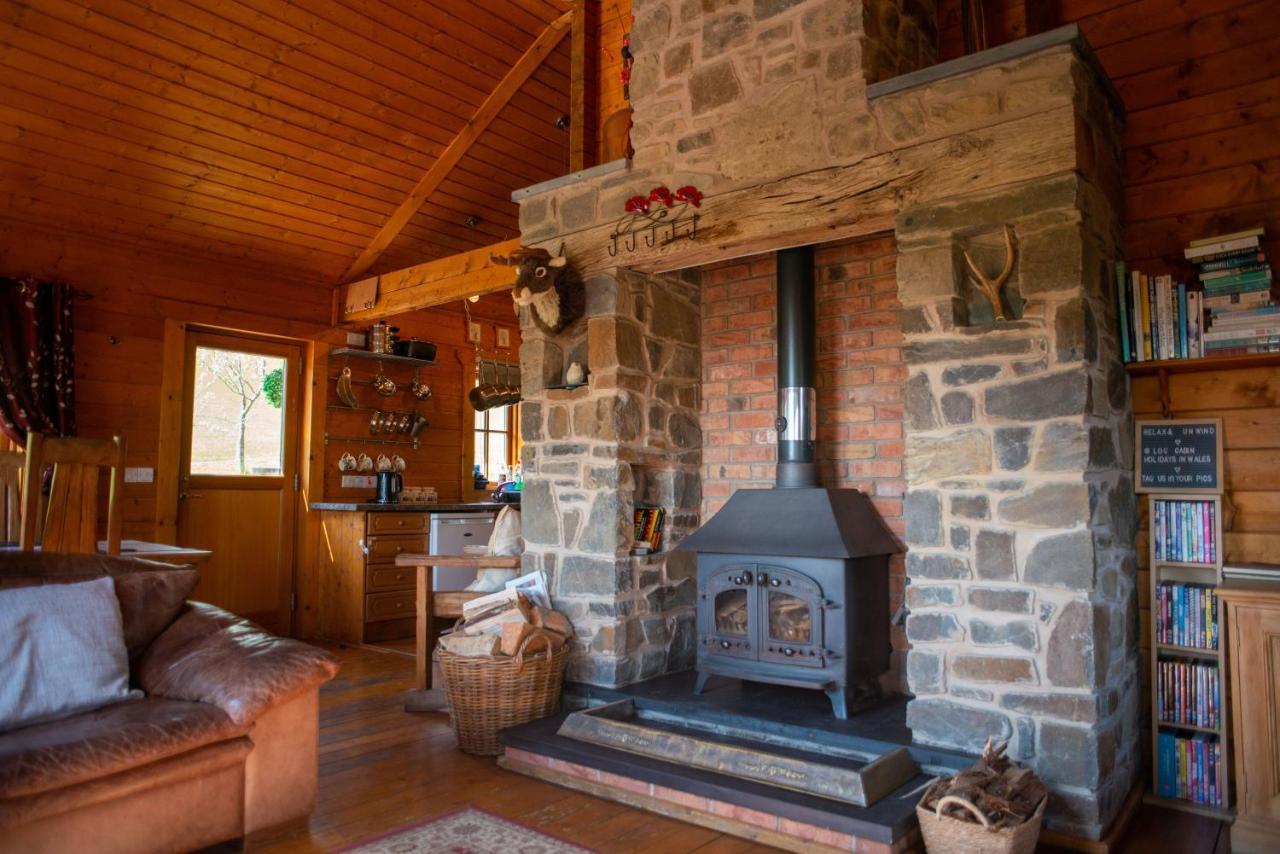 George Cabin - Log Cabin In Wales With Hot Tub Newtown  Exterior foto